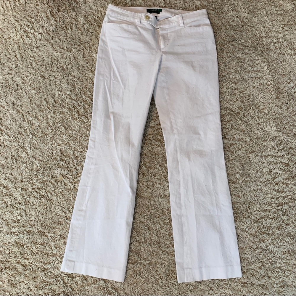 Ralph Lauren white pants